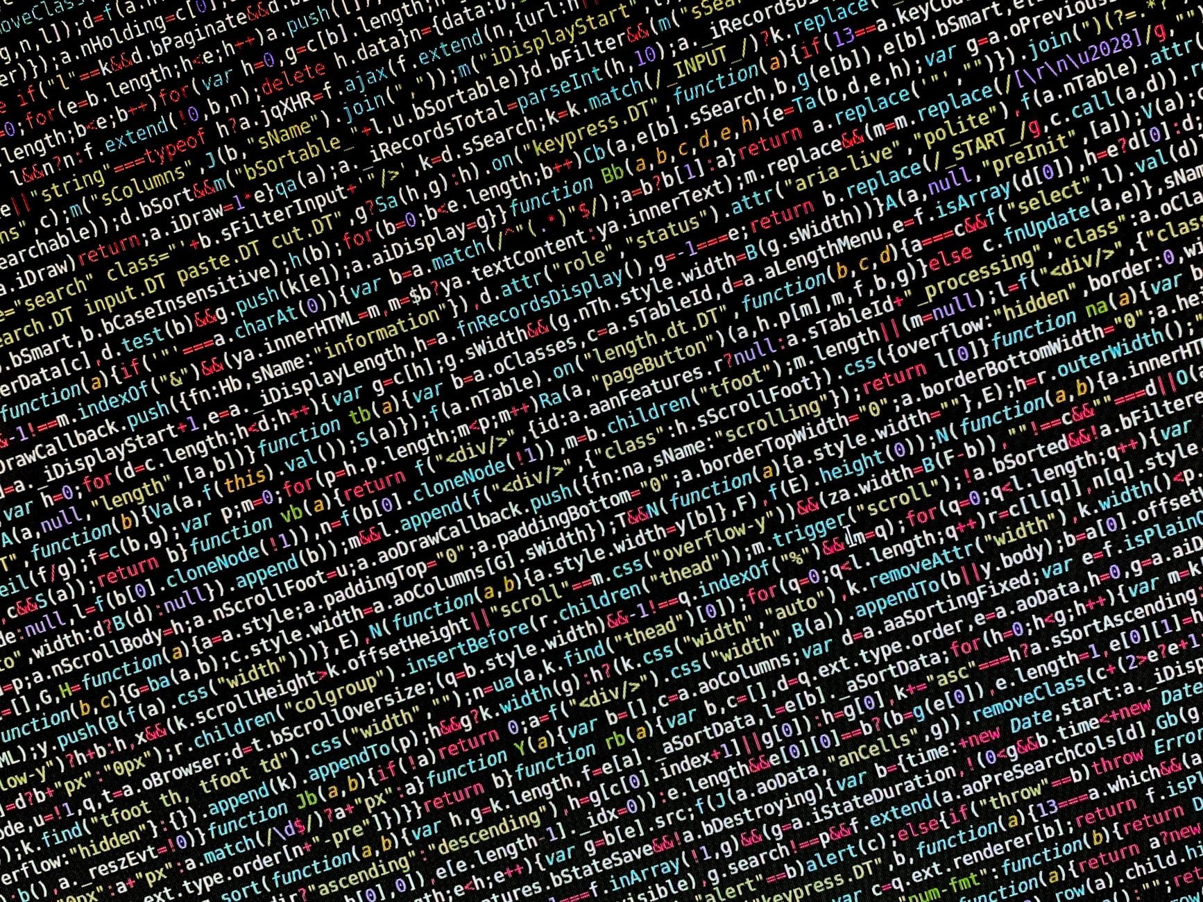 Jak zacząć z programowaniem w Javie: praktyczny przewodnik dla początkujących programistów Kolorowy kod programistyczny w Javie zbliżony na ekranie monitora